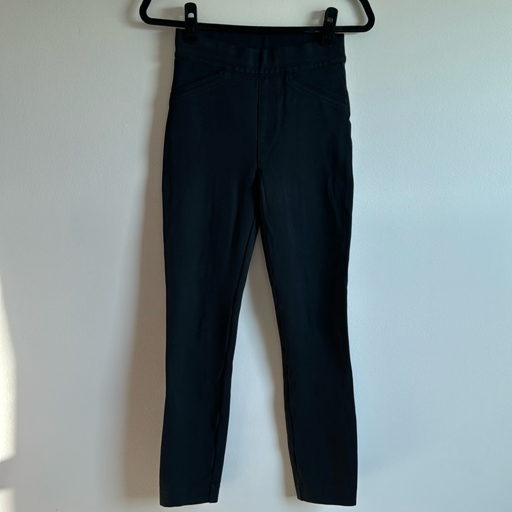 SPANX Structured Black Leggings - Size XS